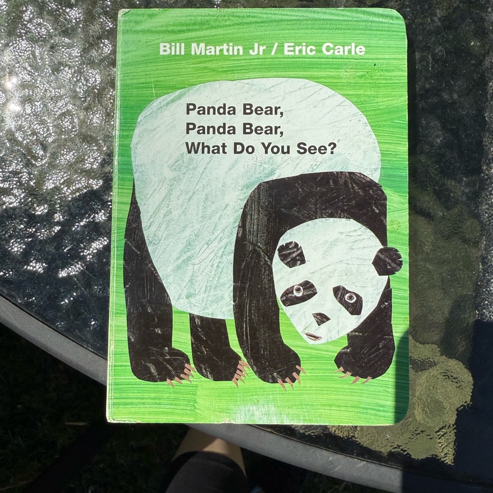 Green and White Children's Book